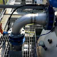 Stainless steel pipework