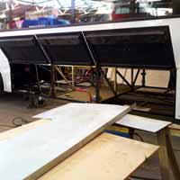 New flooring & bulkheads