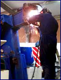 welding high amps